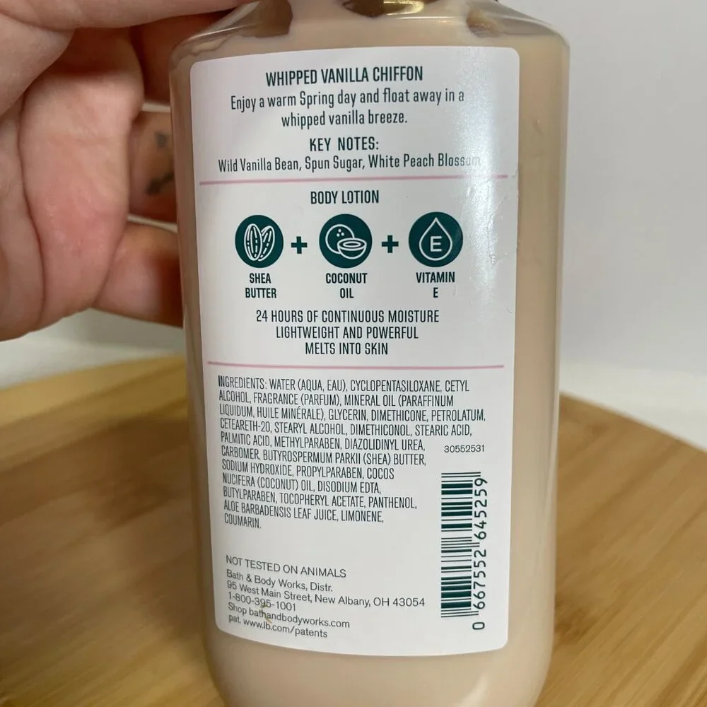 Bath & Body Works butter whipped chiffon